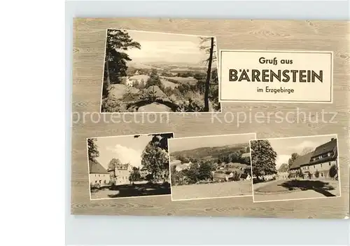 Baerenstein Altbezirk Dresden Landschaft Ortsansichten