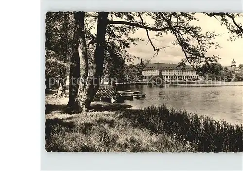 Bad Salzungen Kurhaus am Burgsee Kat. Bad Salzungen