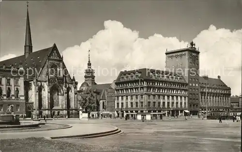 Leipzig Karl Marx Platz Kirche Kat. Leipzig