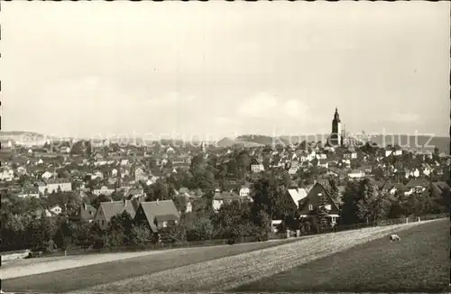 Schneeberg Erzgebirge Stadtblick Kat. Schneeberg