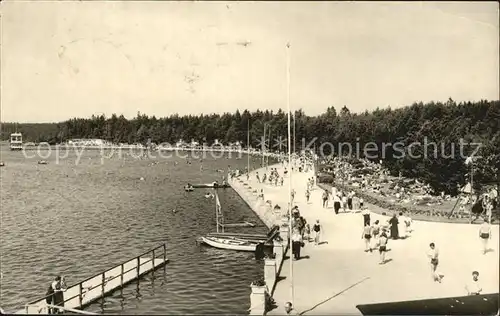 Schneeberg Erzgebirge Strandpartie Kat. Schneeberg