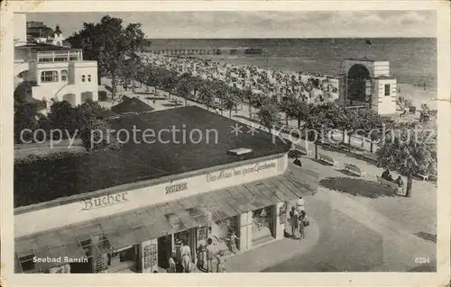 Bansin Ostseebad Promenade Strand Kat. Heringsdorf