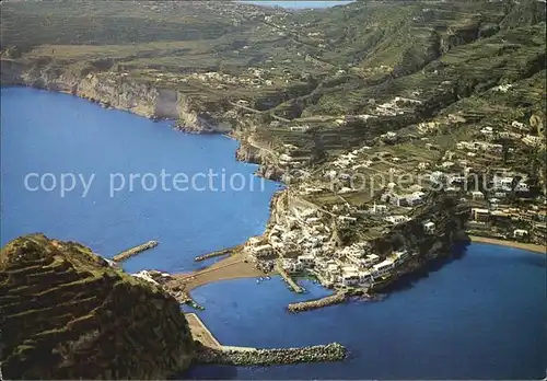 Isola d Ischia S Angelo Fliegeraufnahme Kat. Golfo di Napoli