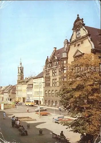 Werdau Sachsen Markt  Kat. Werdau