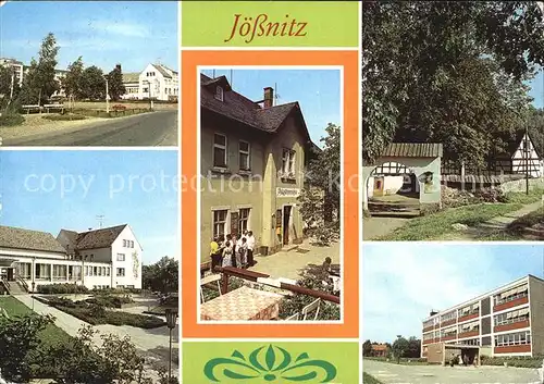 Joessnitz FDGB Erholungsheim Richard Mildenstrey Polytechnische Oberschule Kat. Plauen