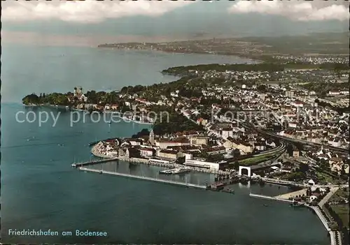 Friedrichshafen Bodensee Bodensee Luftaufnahme Kat. Friedrichshafen