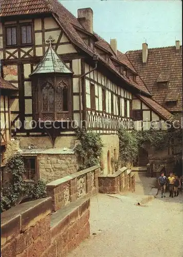 Wartburg Eisenach Vogtei am Nuernberger Erker Kat. Eisenach