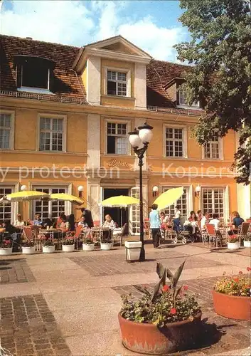 Potsdam Cafe Babett Klement Gottwald Strasse Kat. Potsdam