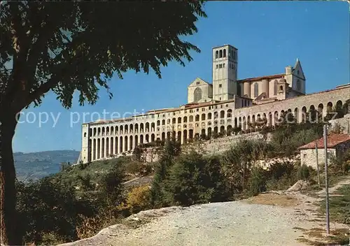 Assisi Umbria Heilige Franziskus Basilika Kat. Assisi