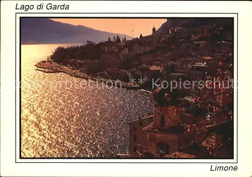 Limone sul Garda Stadtansicht Kat. 