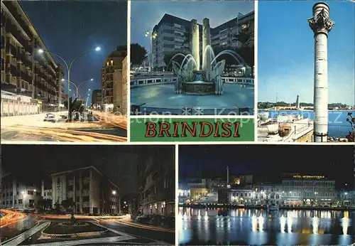 Brindisi Hotel Internationale Notturno Kat. Apulien