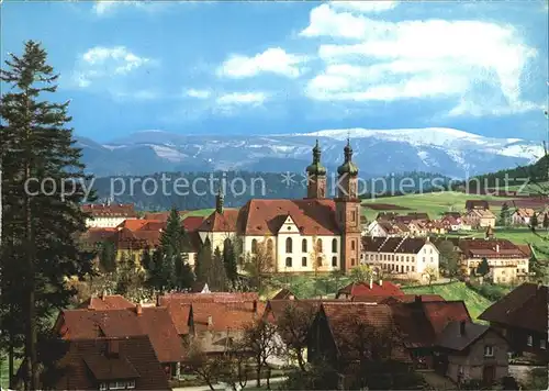 St Peter Schwarzwald Seminar  und Pfarrkirche  Kat. St. Peter