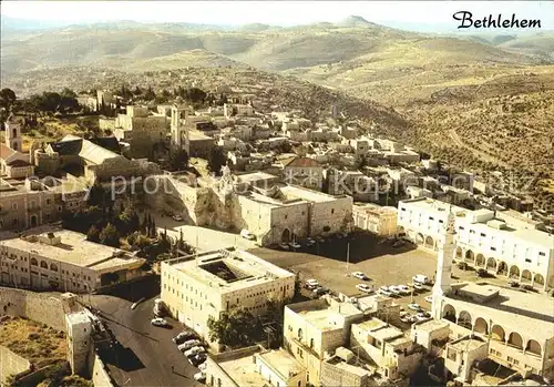 Bethlehem Yerushalayim Fliegeraufnahme Kat. Bethlehem