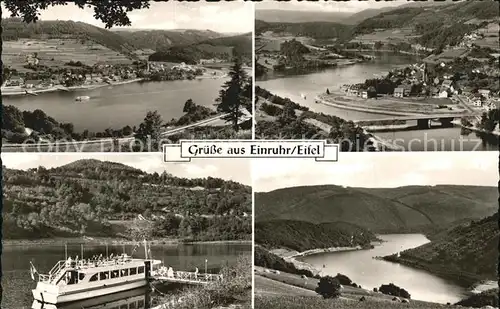 Einruhr Dorf am See Ortsansicht Kat. Simmerath