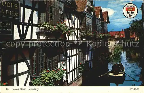 Canterbury UK The Weavers House Kat. Canterbury