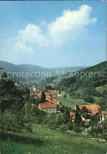 Bad Peterstal Griesbach Panorama Renchtal Schwarzwald Kat. Bad Peterstal Griesbach