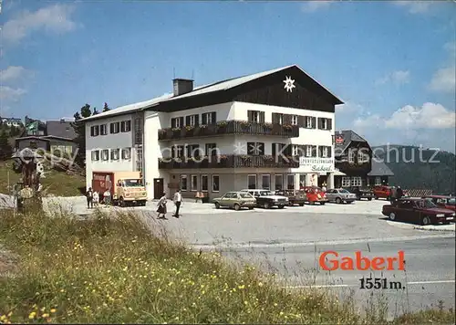 Salla Gaberlhaus Alpenvereinshaus Gaberl Berggasthaus Kat. Salla