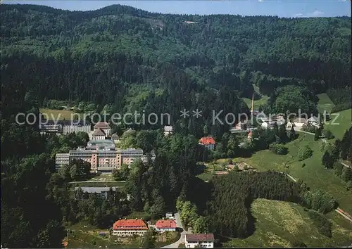 Marzell Fliegeraufnahme Reha Kliniken Kanderal Birkenbuck Kat. Malsburg Marzell