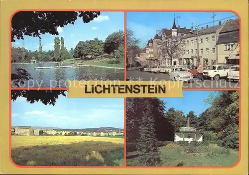 Lichtenstein Hohenstein Ernstthal Bad Markt Neubaugebiet Stadtpark Kat. Hohenstein Ernstthal