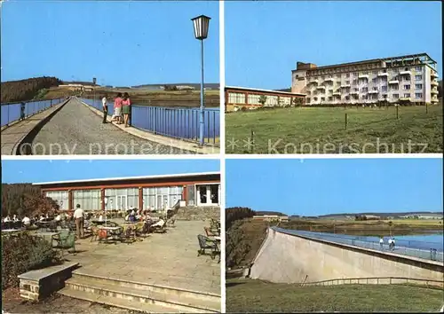 Rauschenbachtalsperre FDGB Erholungsheim Paul Gruner Terrasse 