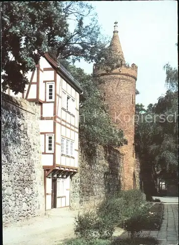 Neubrandenburg Stadtbefestigung Denkmal Kat. Neubrandenburg