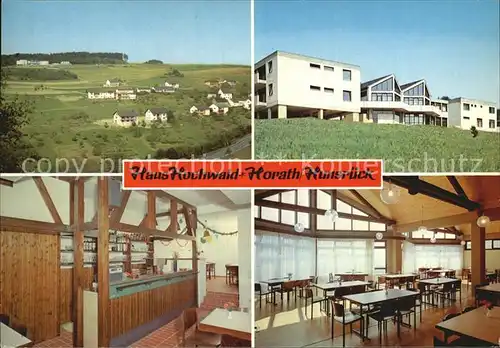 Horath Familienferien und Bildungsstaette Haus Hochwald Hunsrueck Kat. Horath