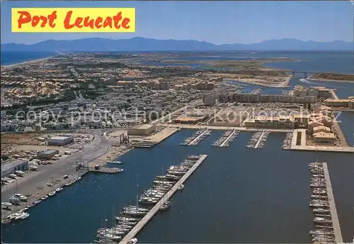 Leucate Port vue aerienne Kat. Leucate