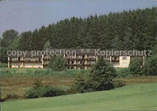 Schoensee Ferien Appartementhaus Buchenberg Kat. Schoensee