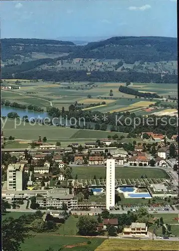 Zurzach Thermalbad Thermalkurort Fliegeraufnahme Kat. Zurzach