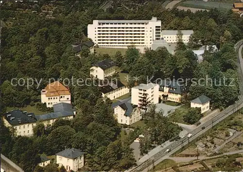 Bayreuth Sanatorium Herzoghoehe Fliegeraufnahme Kat. Bayreuth