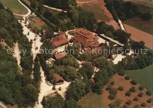 Eigeltingen Hotel Restaurant Cafe Zur Lochmuehle Fliegeraufnahme Kat. Eigeltingen