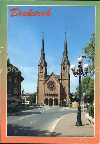 Diekirch Eglise Decanale Kirche Kat. Diekirch