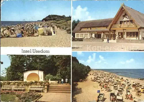 Koelpinsee Usedom Konzertplatz Damerow Forstferienheim Koserow Strand Kat. Usedom