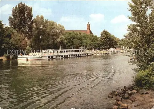 Brandenburg Havel Weisse Flotte MS Aktivist Kat. Brandenburg