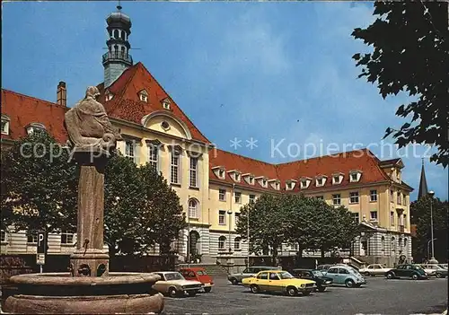 Herford Rathaus Denkmal Kat. Herford