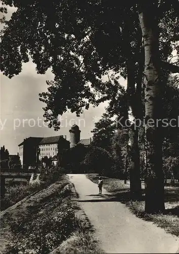 Lazne Podebrady Zamek od Labe Schloss Kat. Tschechische Republik