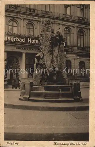 Aachen Baakauf Denkmal Kat. Aachen