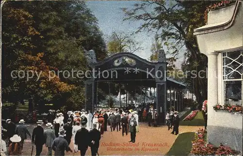 Bad Kreuznach Wandelhalle im Kurpark Kat. Bad Kreuznach