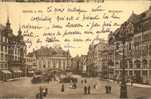 Bonn Rhein Marktplatz Kat. Bonn