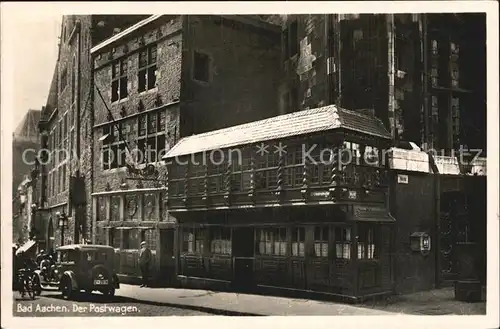 Aachen Der Postwagen Kat. Aachen