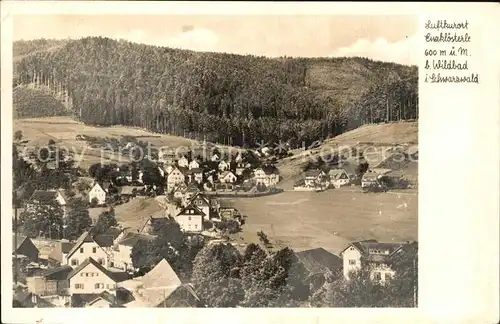 Enzkloesterle Teilansicht Luftkurort im Schwarzwald Kat. Enzkloesterle