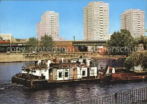 Berlin Jannowitzbruecke Hochhaeuser Hauptstadt der DDR Kat. Berlin