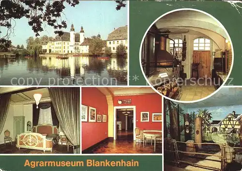 Blankenhain Crimmitschau Agrarmuseum Agrarhistorisches Freilichtmuseum Barockschloss Kat. Crimmitschau