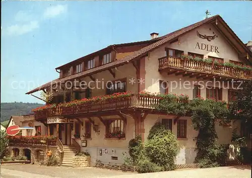 Glottertal Gasthaus Adler Kat. Glottertal Schwarzwald