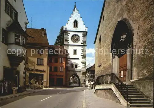 ueberlingen Bodensee Kirche Kat. ueberlingen