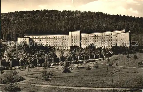 Erlabrunn Erzgebirge Krankenhaus Kat. Breitenbrunn Erzgebirge