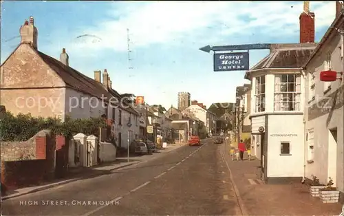 Charmouth High Street Kat. West Dorset