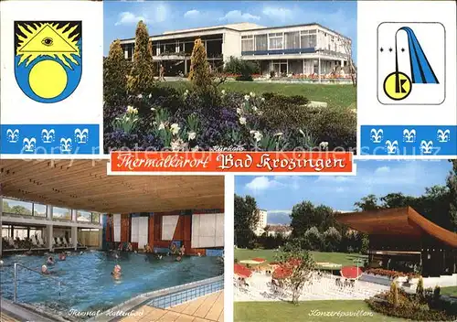 Bad Krozingen Kurhaus Thermal Hallenbad Konzertpavillon Kat. Bad Krozingen