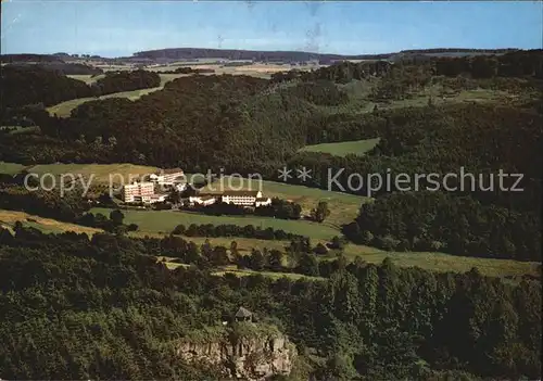 Neukirchen Knuellgebirge Waldsanatorium Urbachtal Fliegeraufnahme Kat. Neukirchen