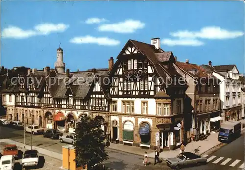 Bad Homburg Fachwerkhaeuser Marktplatz Kat. Bad Homburg v.d. Hoehe